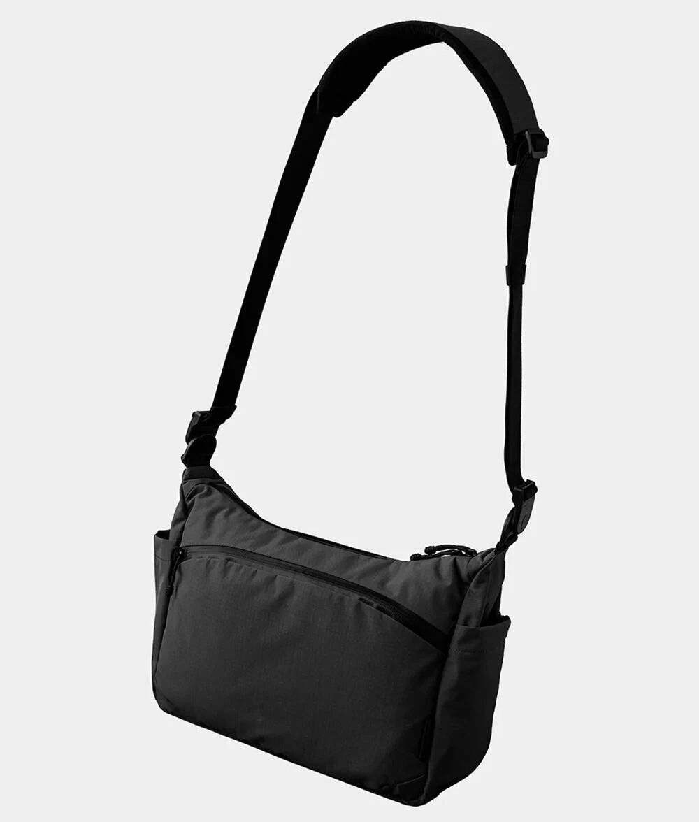 NWT Alpaka Flight Satchel Travel Crossbody Bag Black | Axoflux 210D